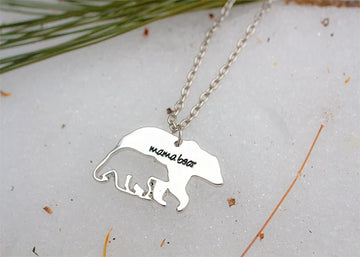 Bear necklace