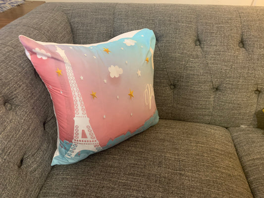 Paris couch pillow case