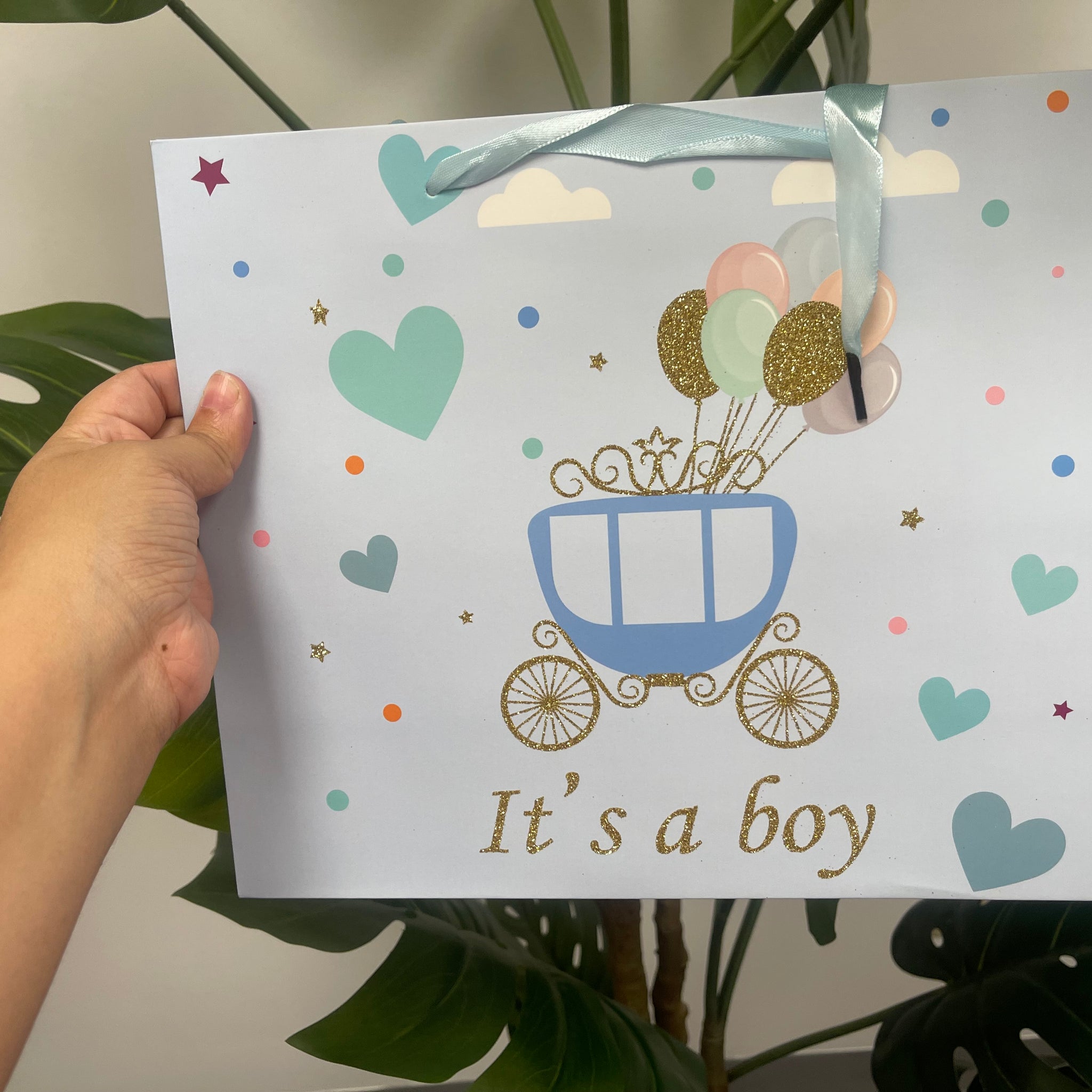 It’s a boy baby carriage