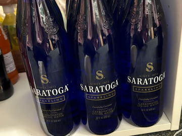 Saratoga sparkling water