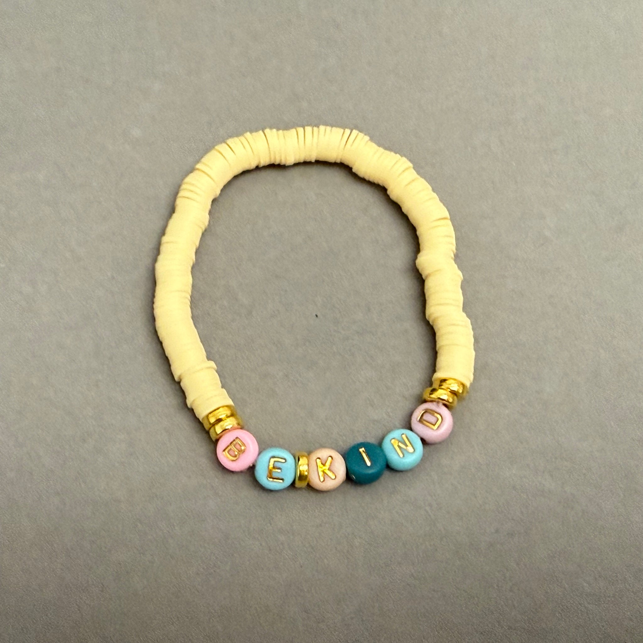 Be kind yellow bracelet