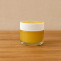 Bee Hive lip balm in jar with beeswax and lanolin for moisturizing lips and soothing mosquito bites