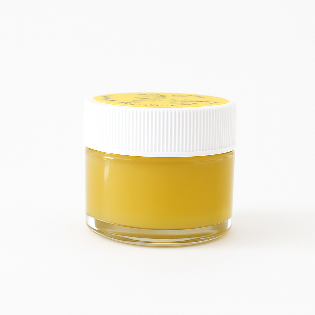 Bee Hive multi-purpose lip balm made with beeswax, lanolin, and wintergreen oil