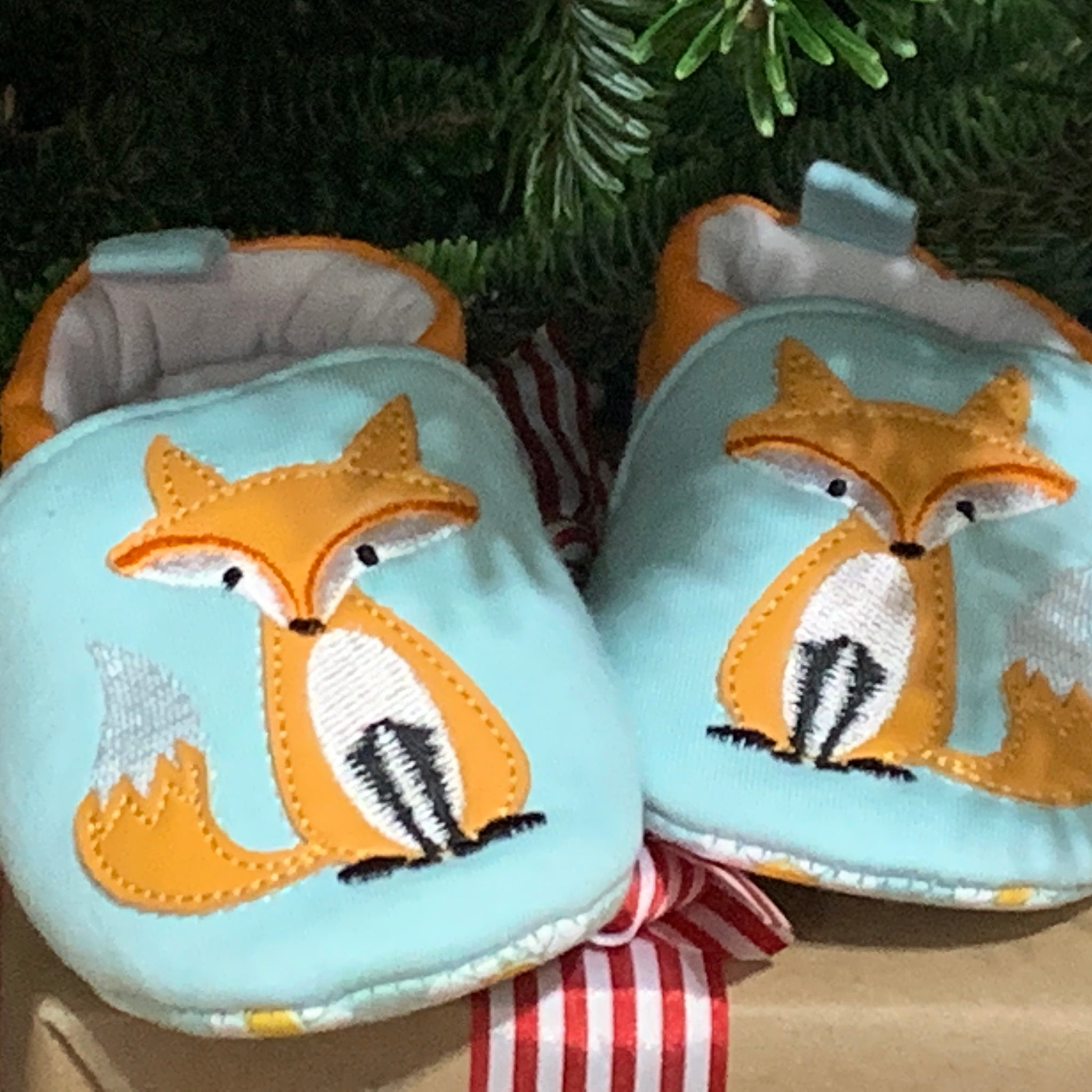 fox baby shoes