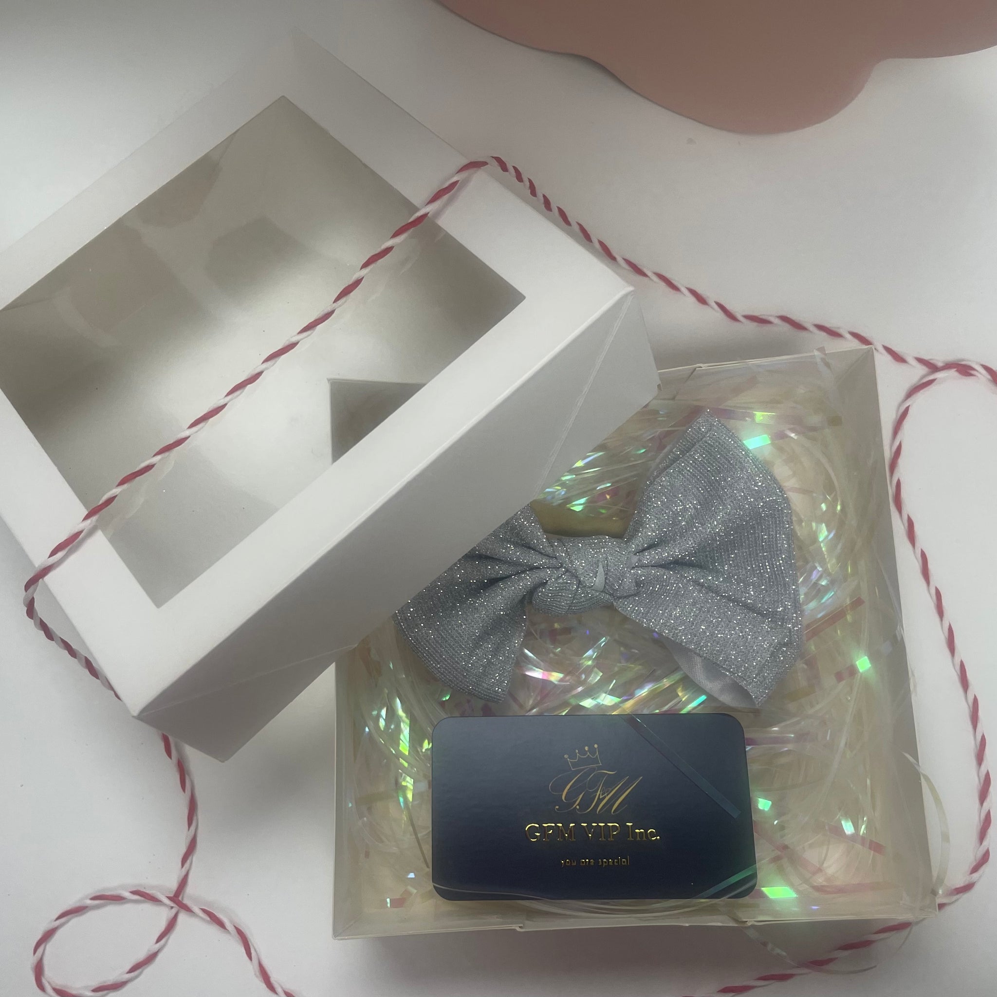 Sparkly lux hair bow baby headband