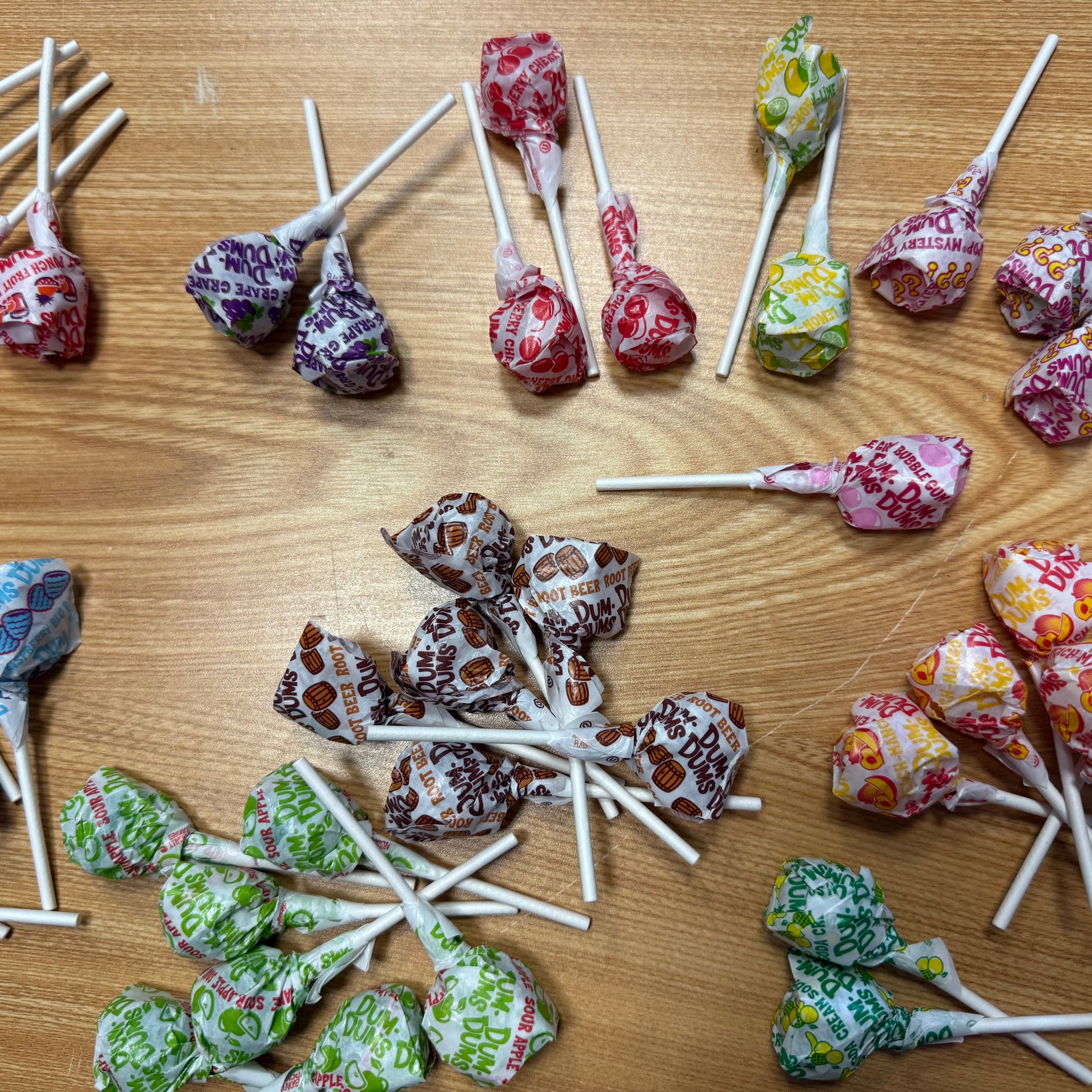 Dum dums lollipops