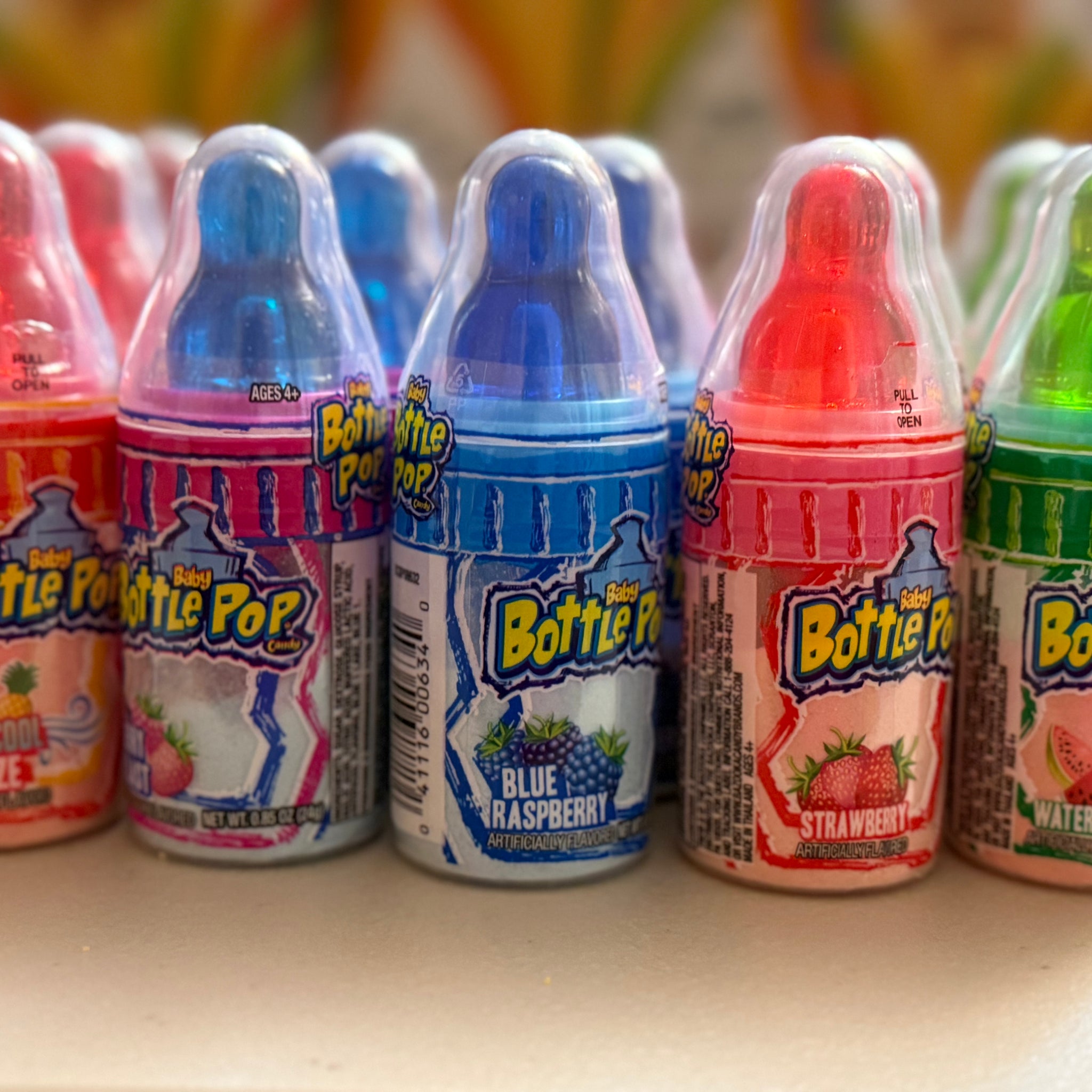 Baby bottle pop