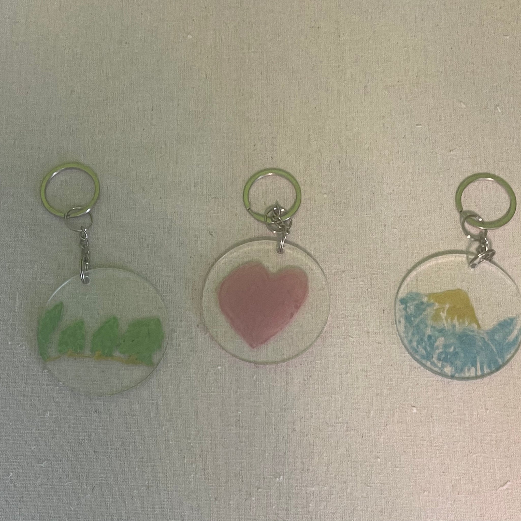 Acrylic keychain