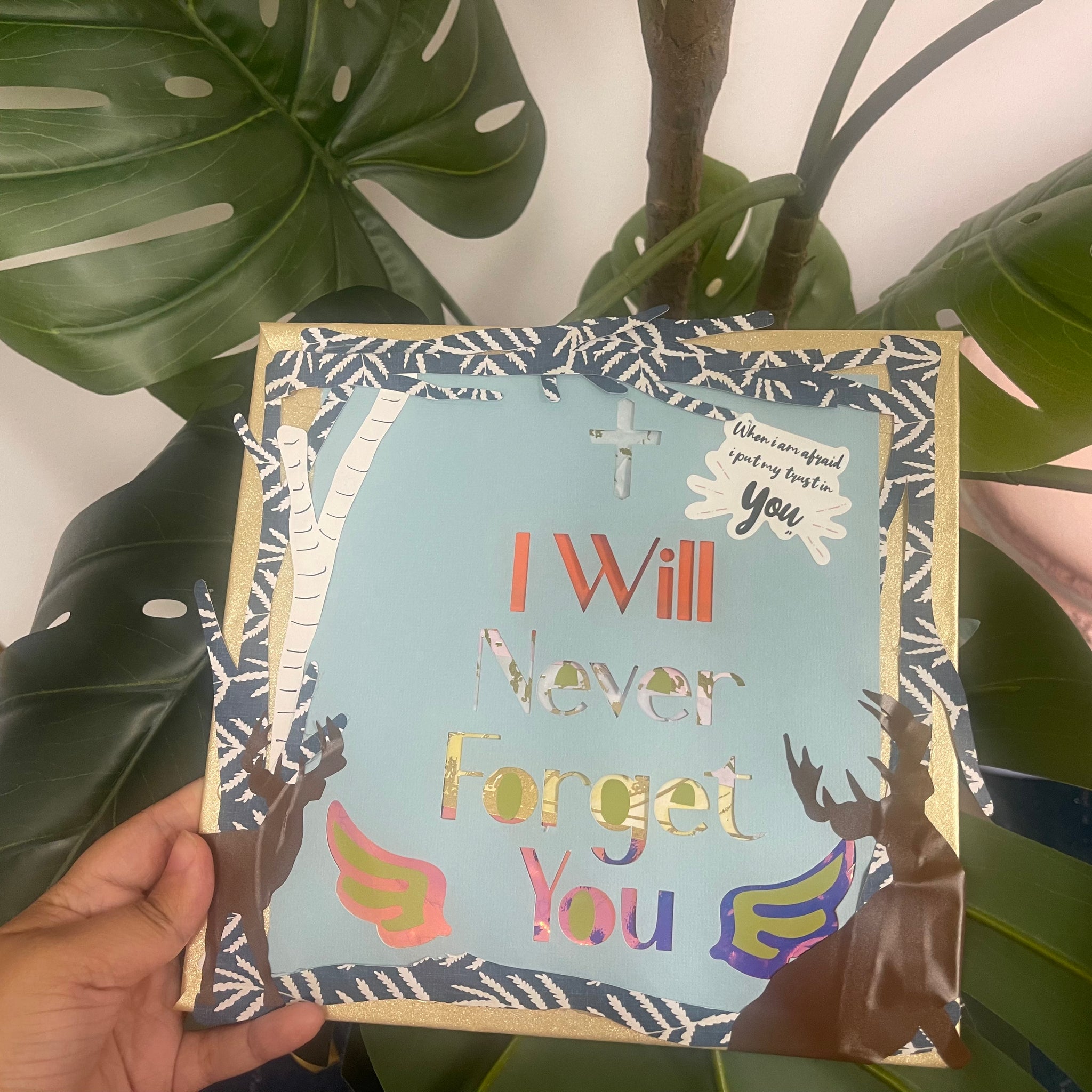 I will never forget you