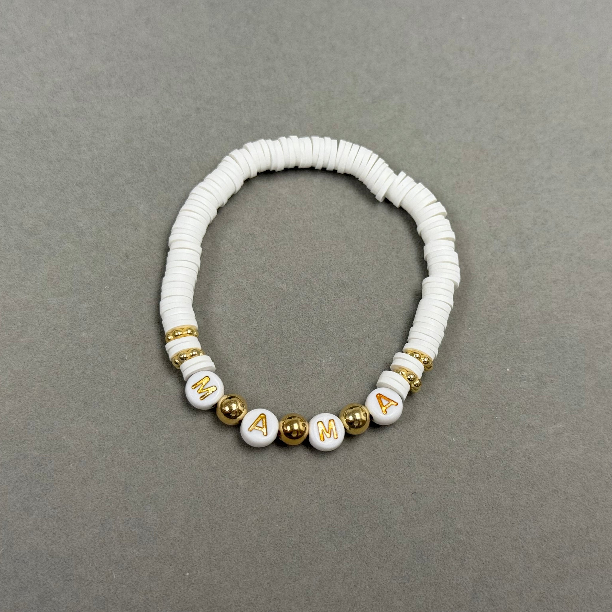 Mama clay bracelet