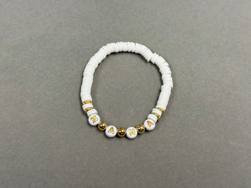Mama clay bracelet