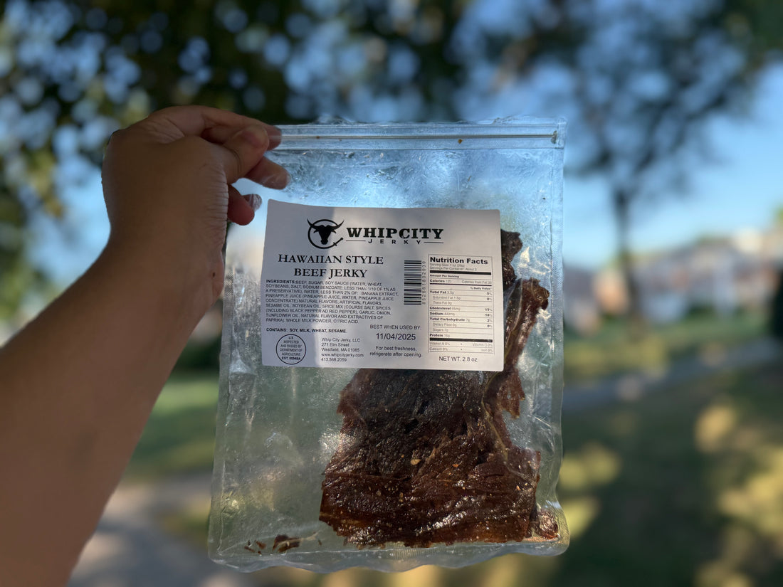 Hawaiian jerky (whip city)