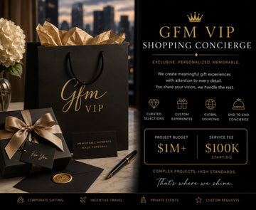 For complex gifting, meaningful moments, and custom sourcing.

You bring the challenge.
We bring the ideas.

Together, we create unforgettable moments.
