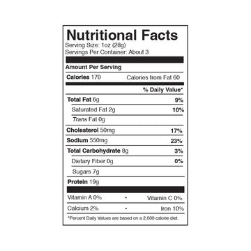 Garlic Parmesan jerky (whip city jerky)