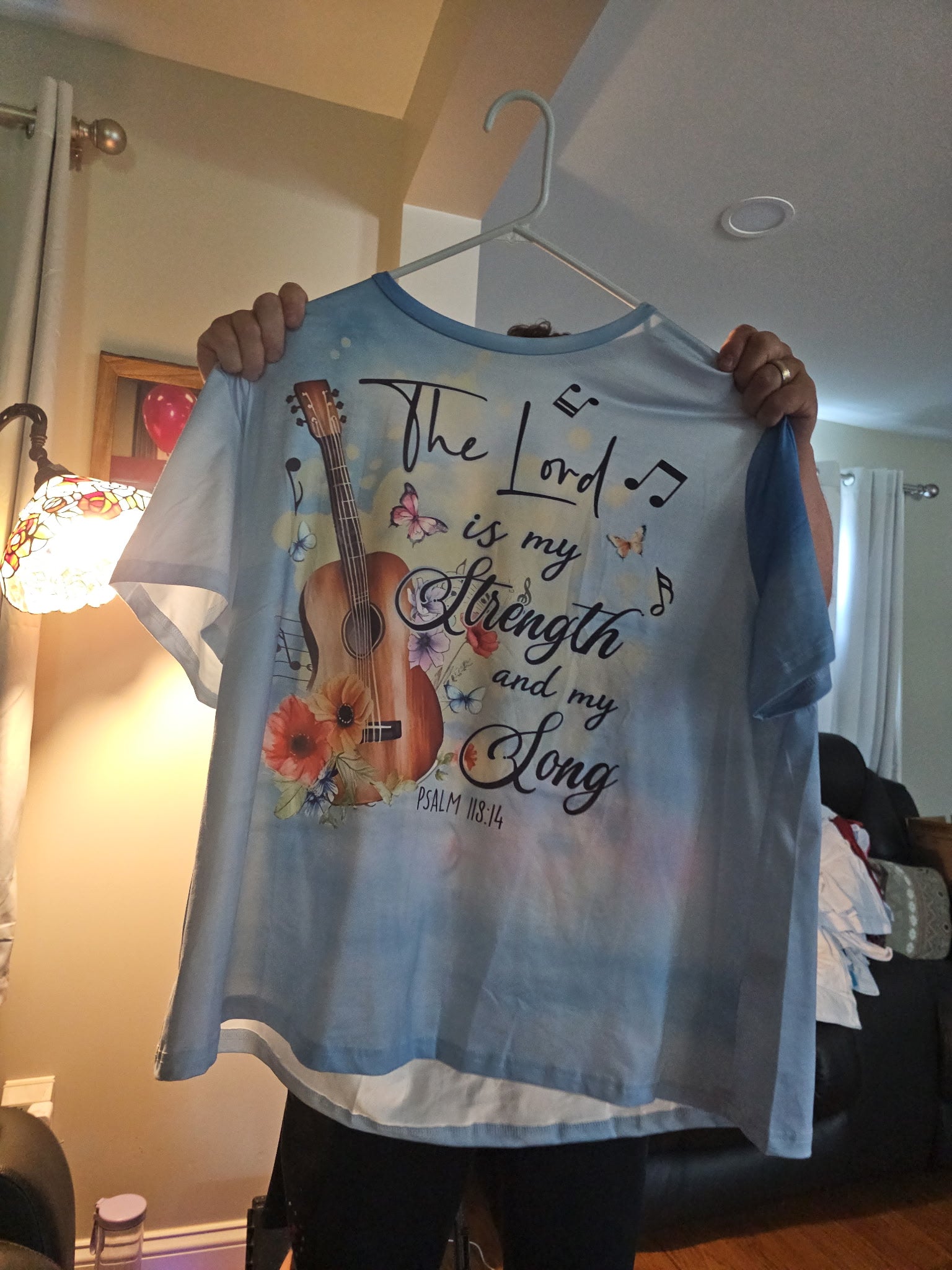 The lord is my strength and song