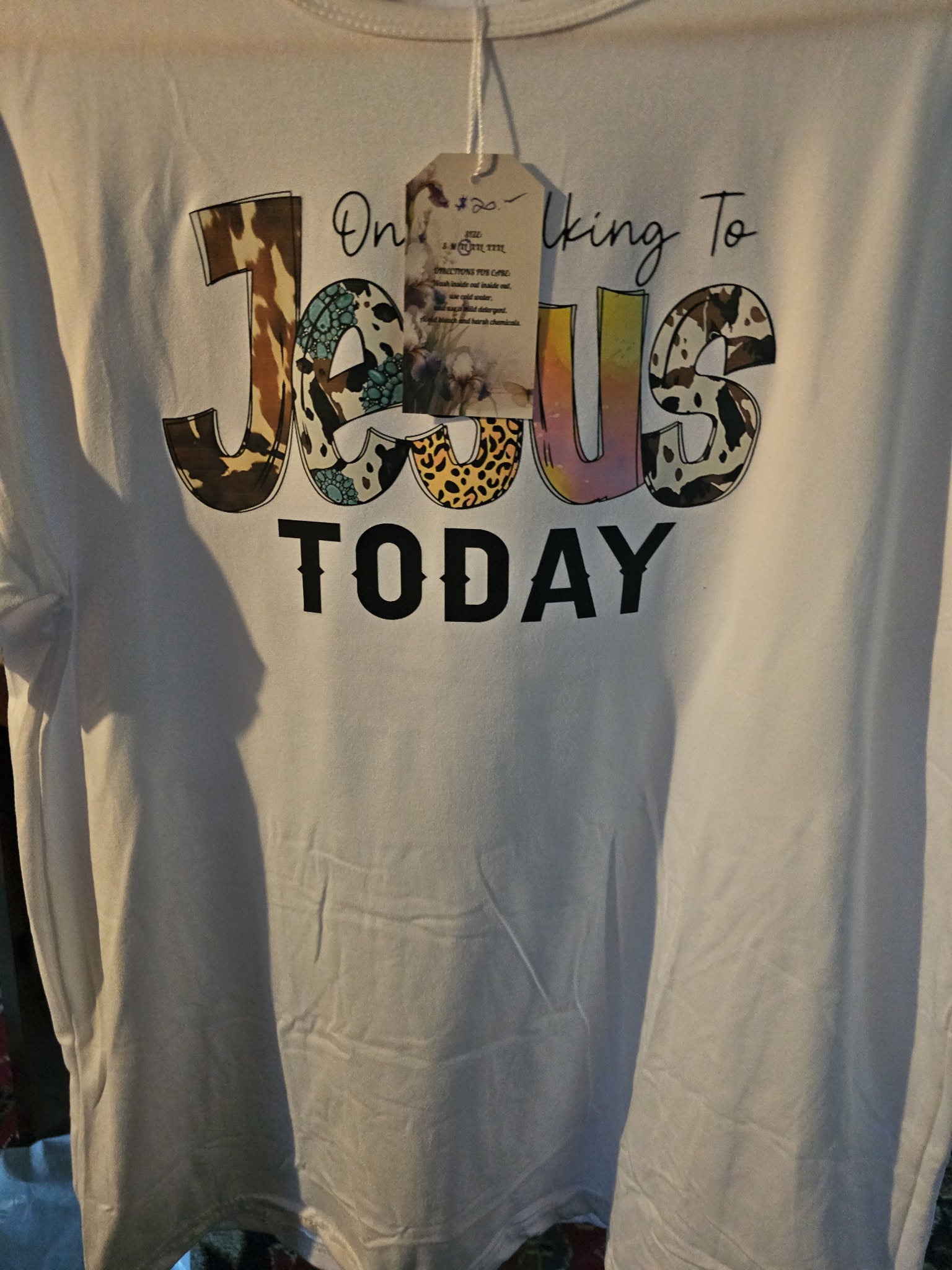 Only talking to Jesus xl