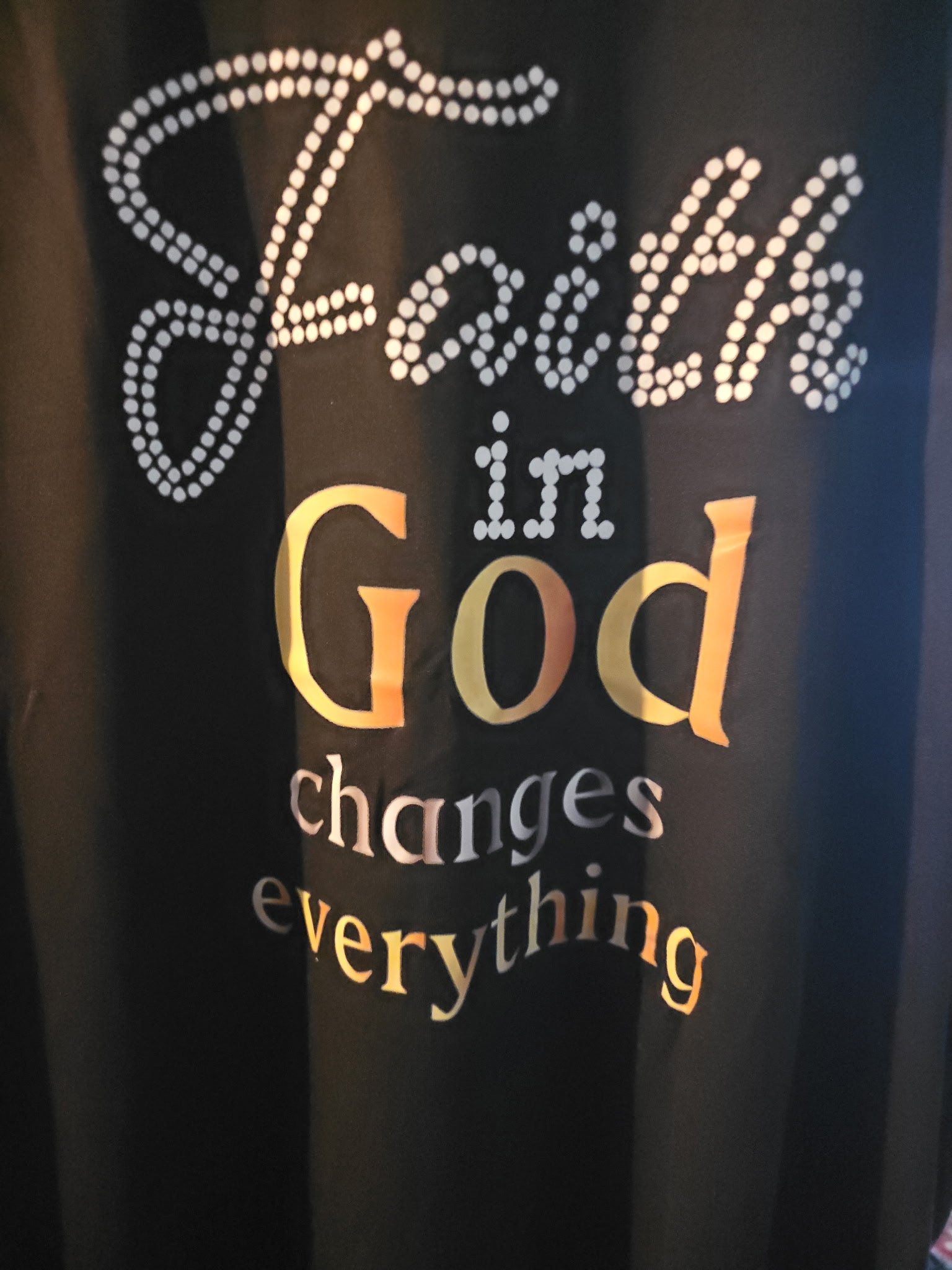 Faith in god changes everything 2xl t-shirt
