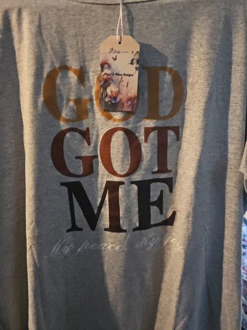 God got me my peace my joy 2xl t-shirt