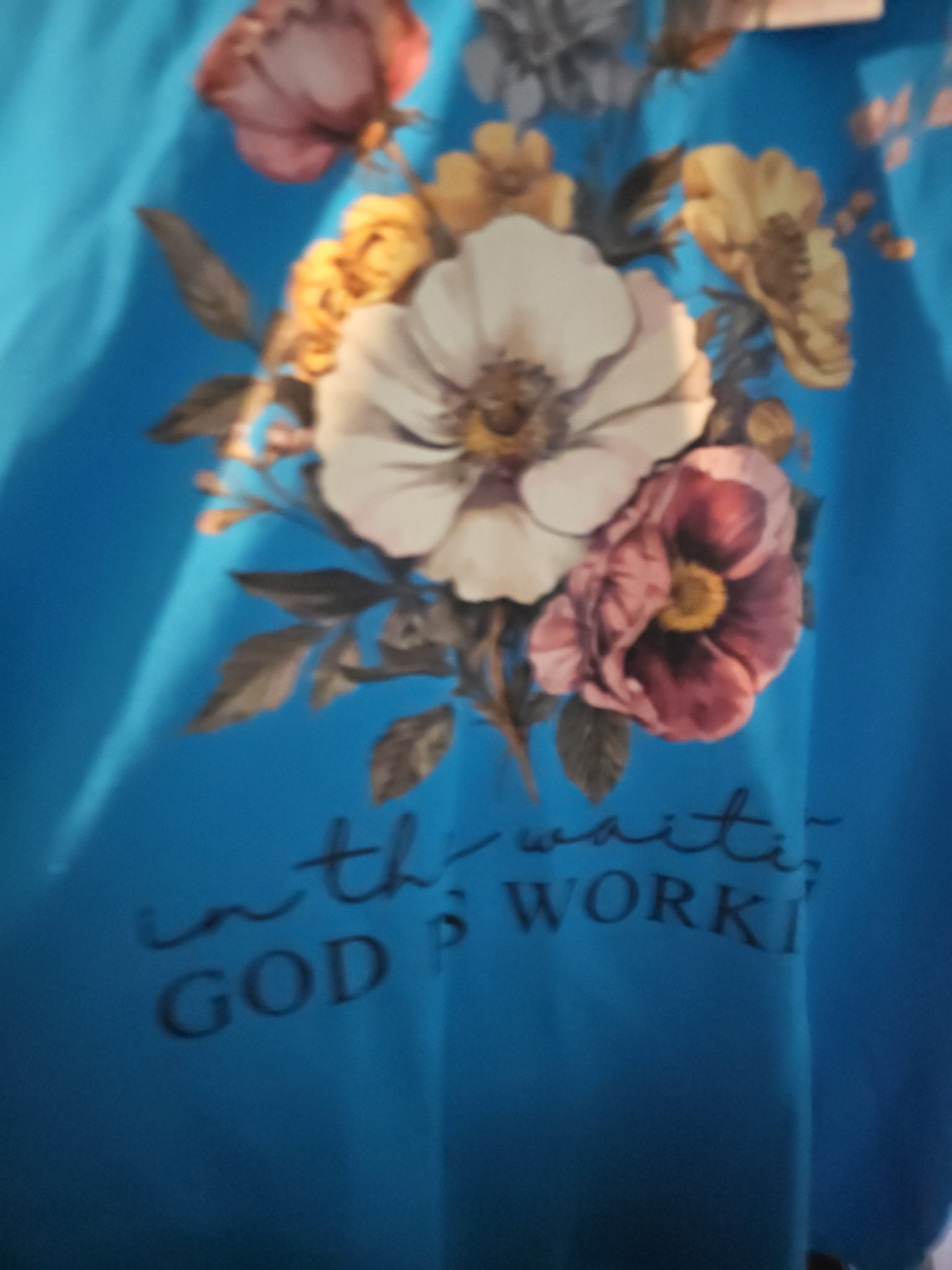 In the waits Gods work t-shirt