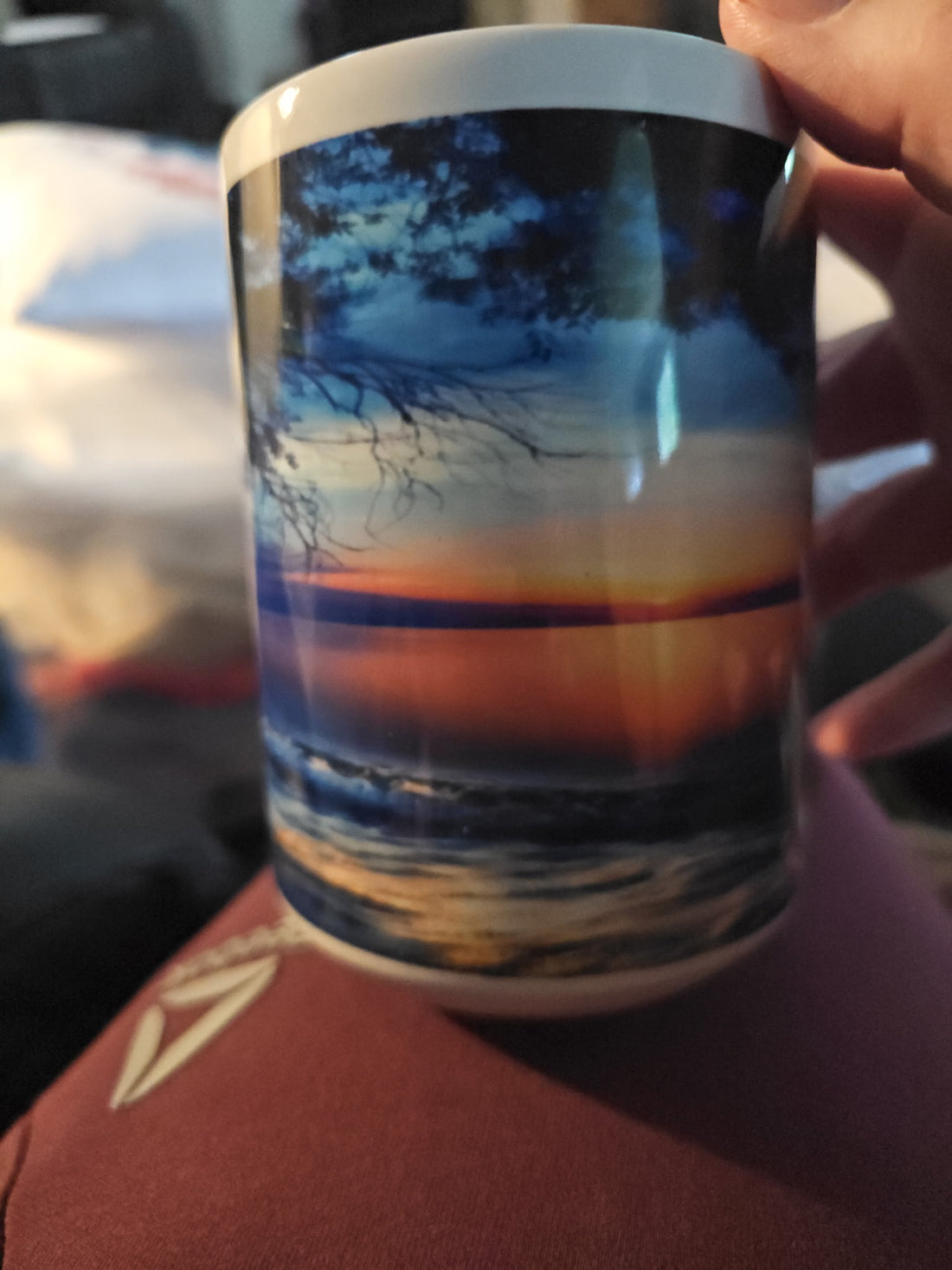 Mugs heart and design