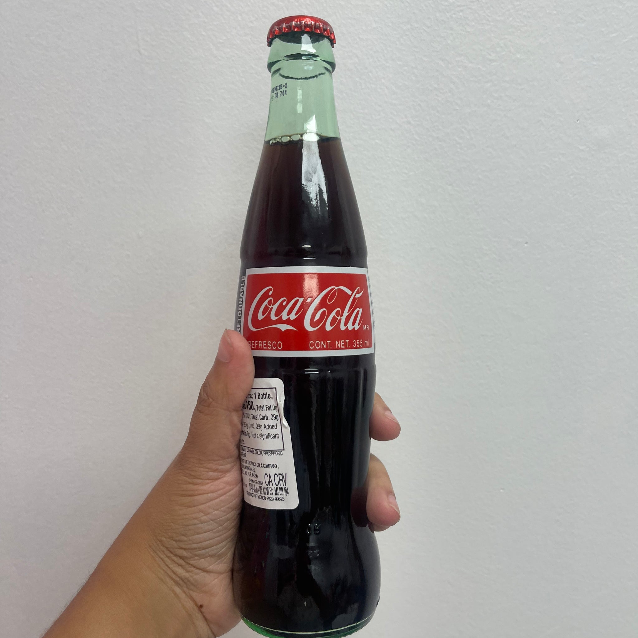 Glass Mexican coke