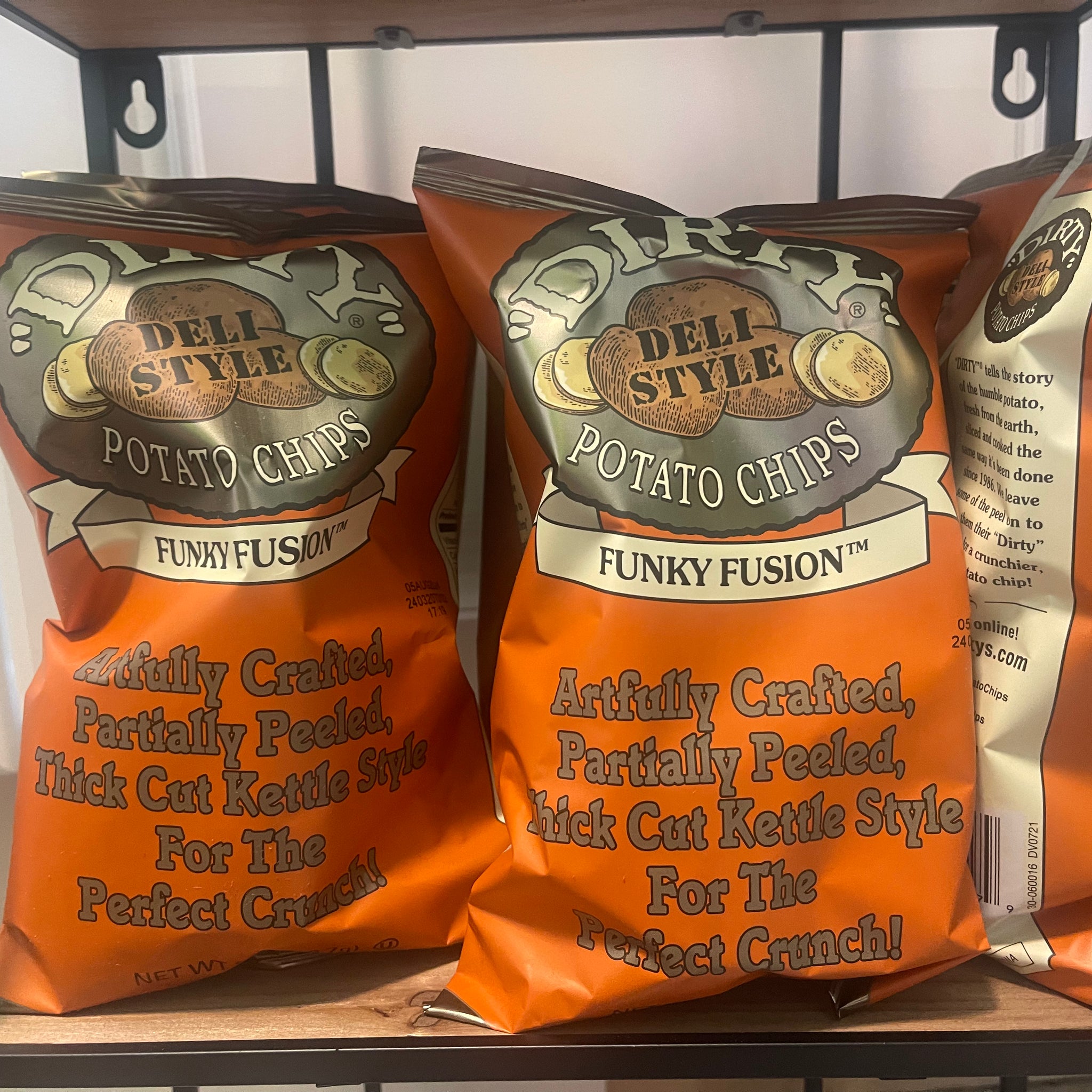 Dirty potato deli style chips