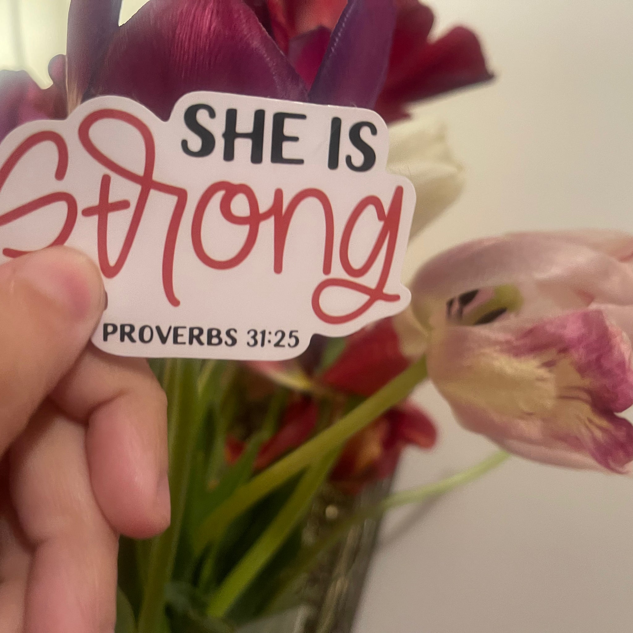 Mystery faith sticker