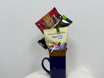 Men’s blue snack cup