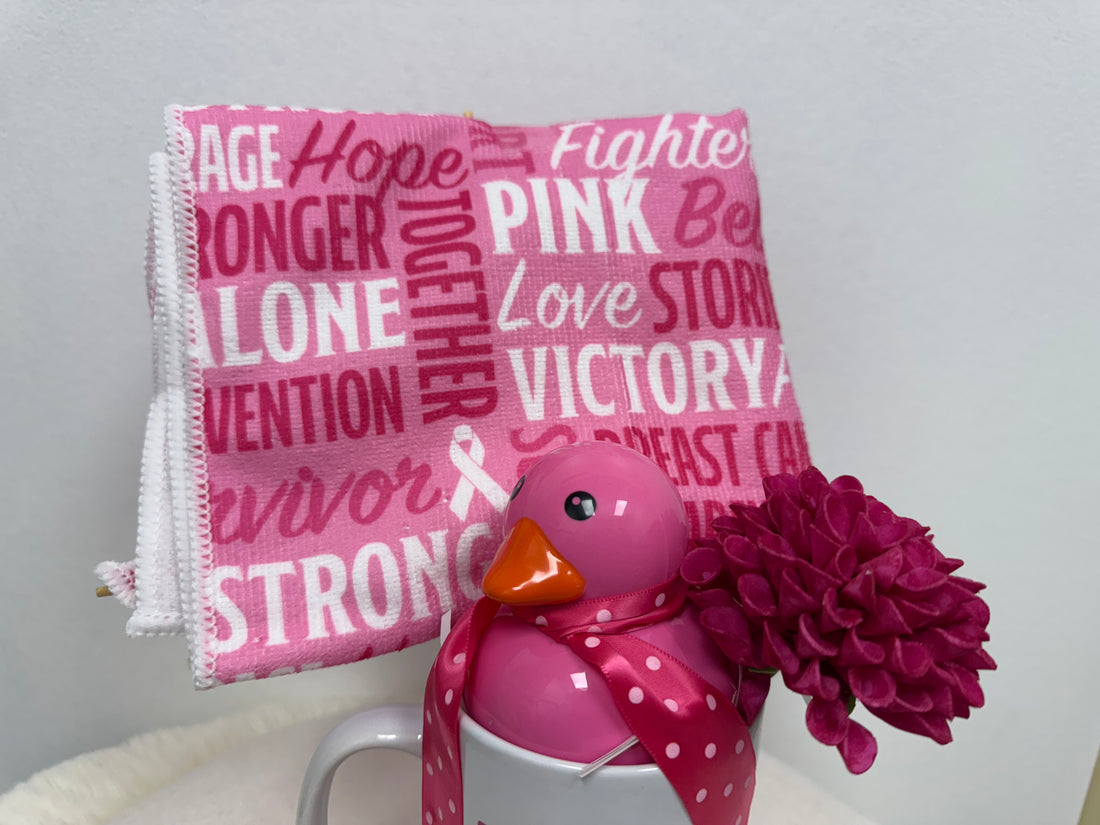 Cancer awareness think pink cup