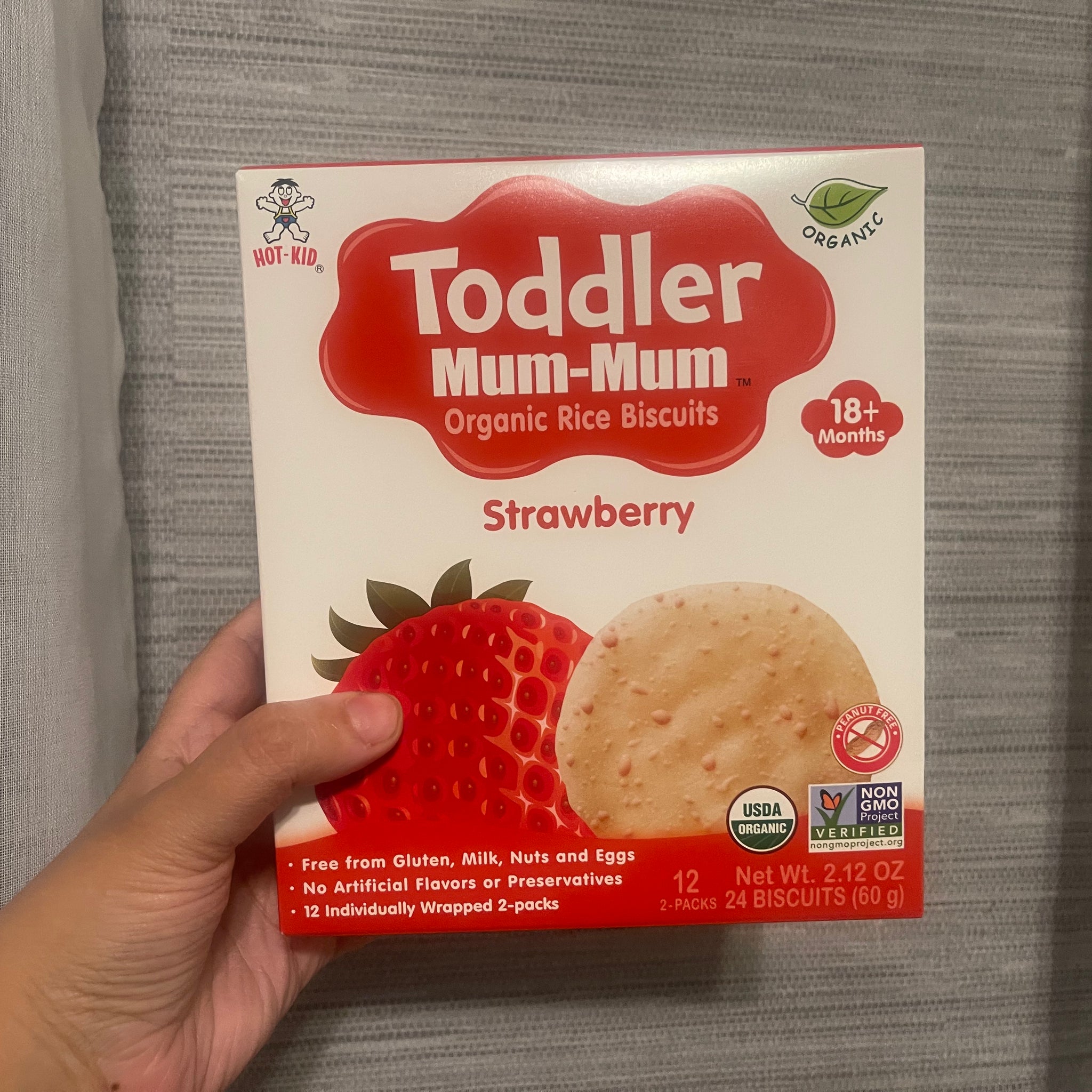 Toddler Mum-Mum organic Rice biscuits