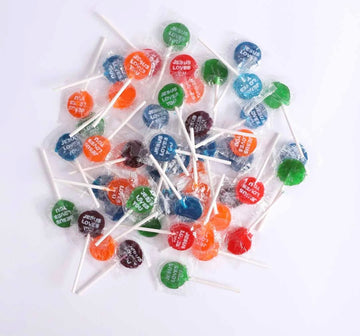 Jesus loves you Lolipop