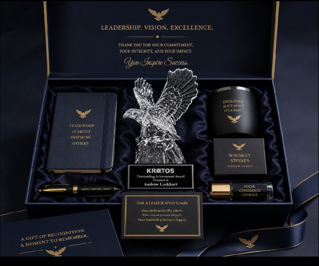 Perfect for award ceremonies and leadership 
