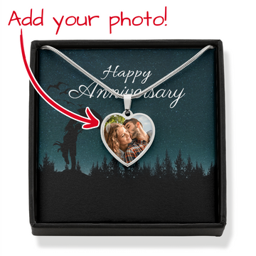 STARS Heart Necklace