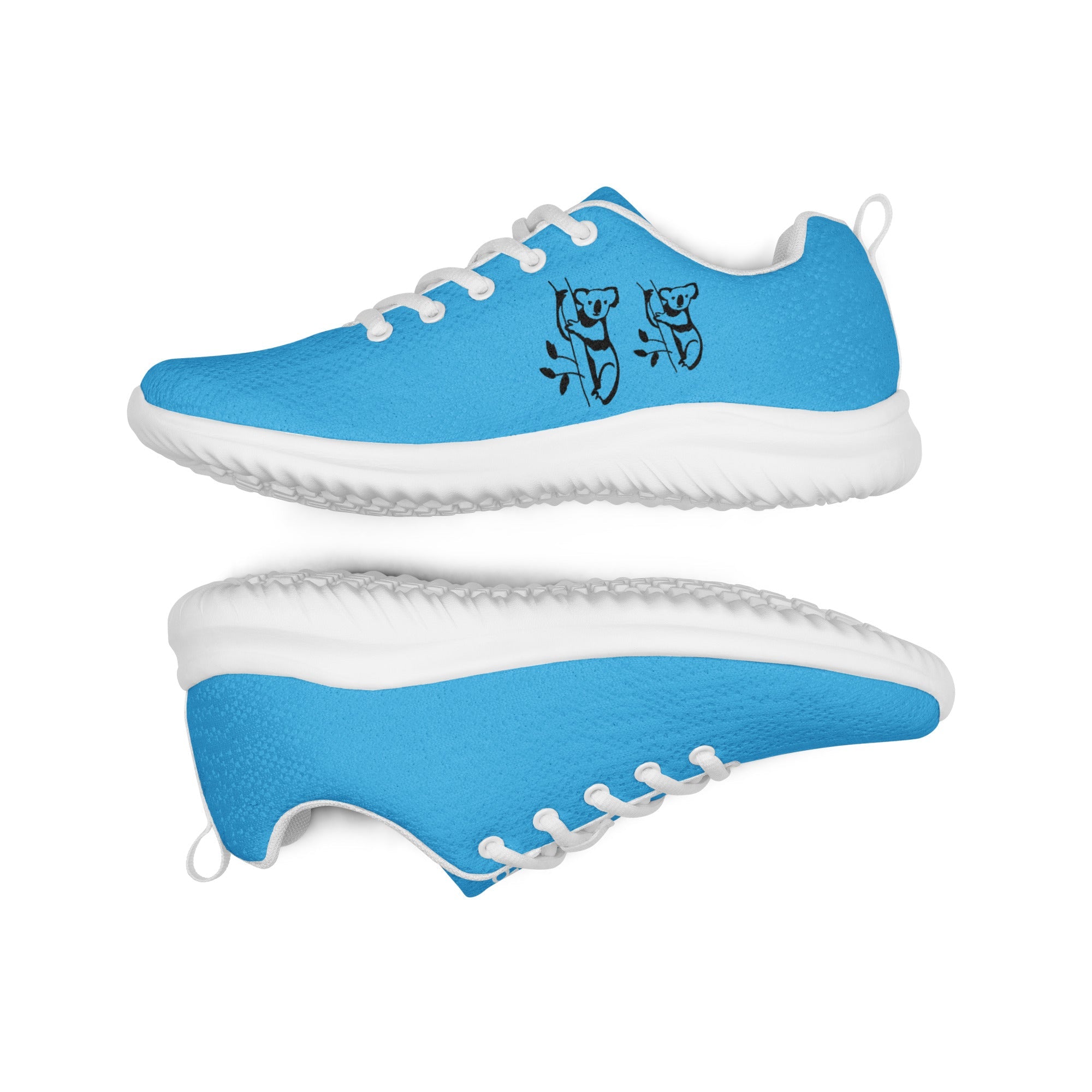 Men’s koala blue athletic shoes