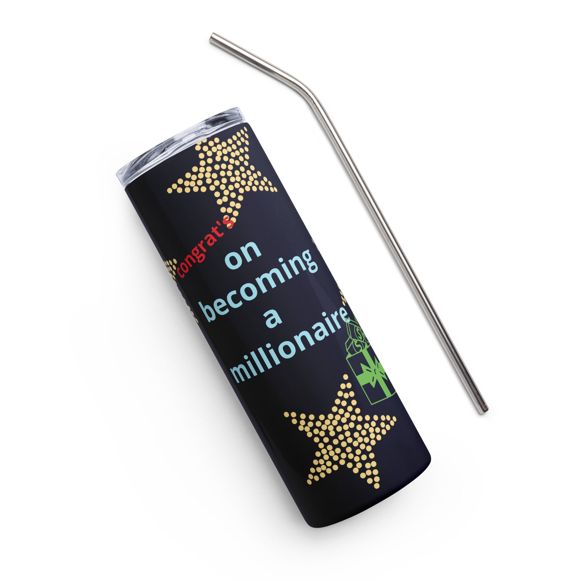 congrats on becoming a millionaire